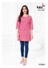 Femina Vol 1 By Kala Cotton Printed Wholesale Short Tops Suppliers In Mumbai
